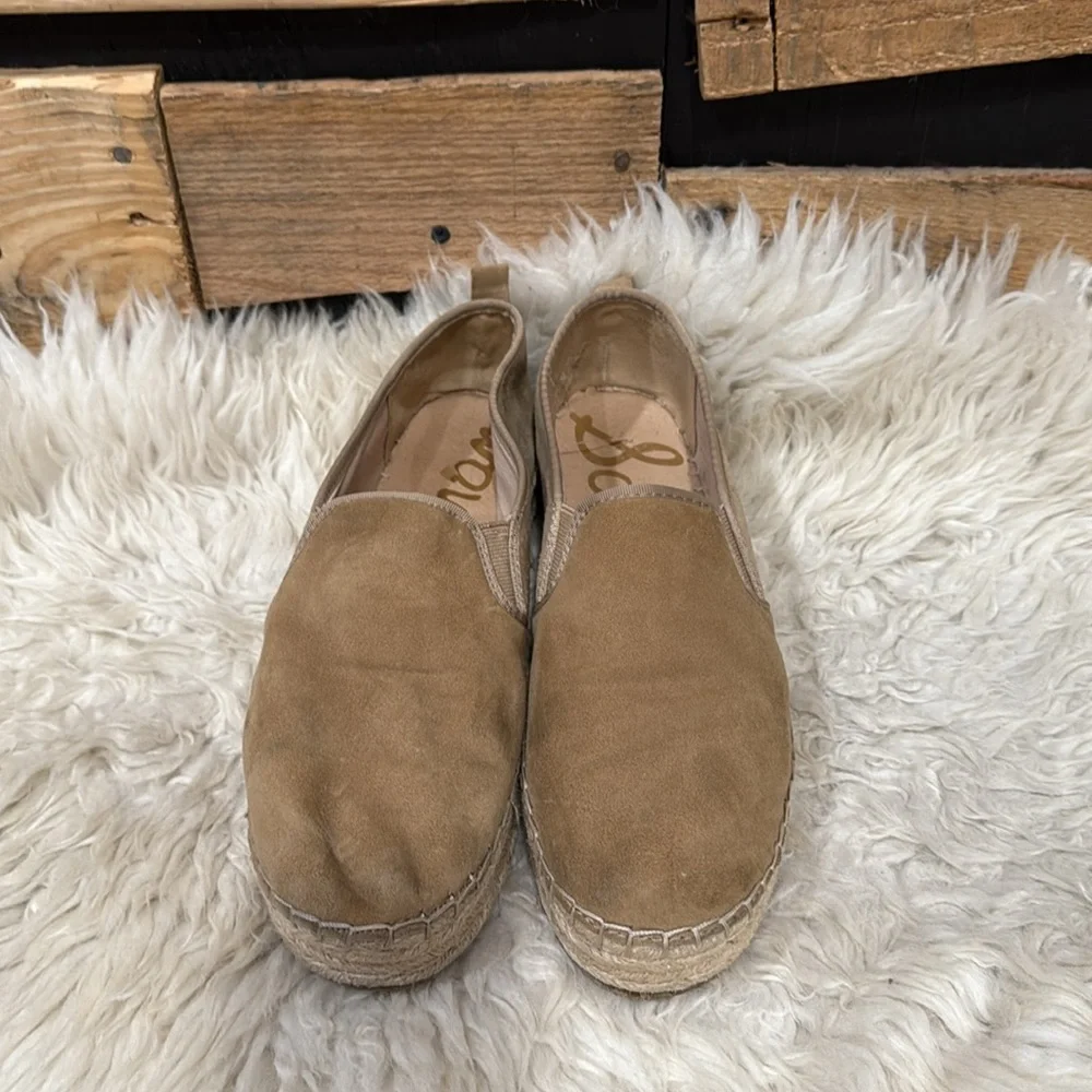 Sam Edelman Carrin‎ Espadrille Slip-On Shoes with Jute Sole Women’s Size 11M